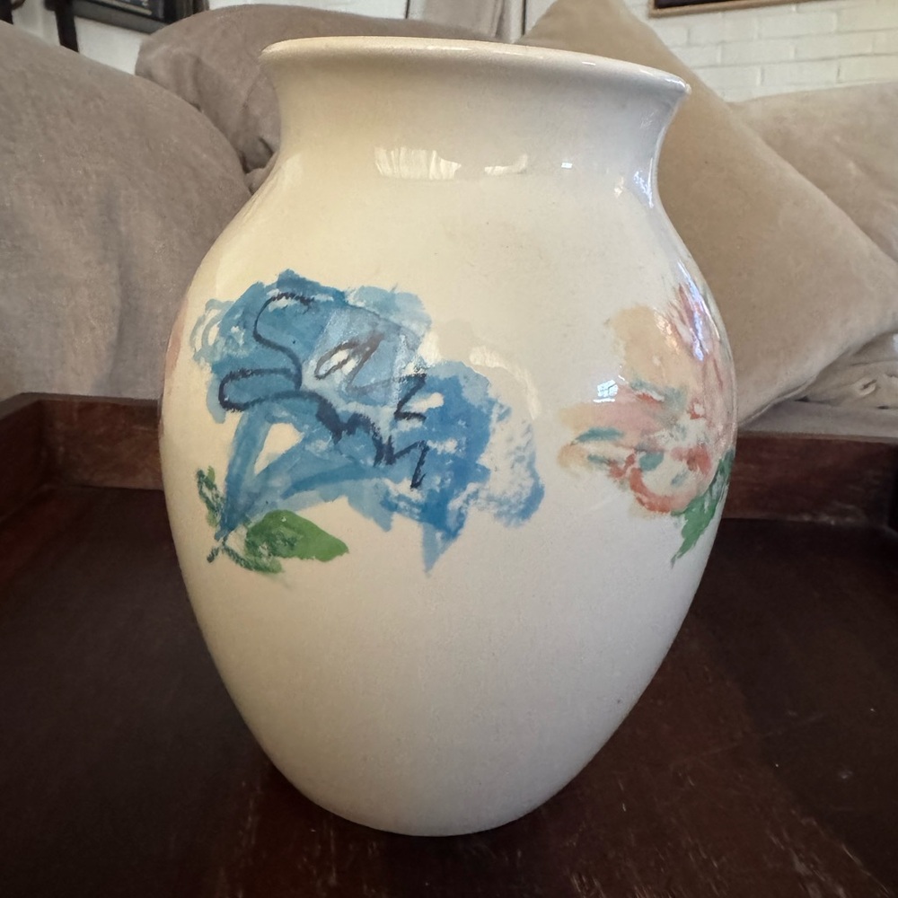 Tiffany & Co. Blossom Floral Ceramic Vase